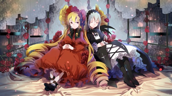Shinku Suigintou Rozen Maiden Anime Girls 5k wallpaper