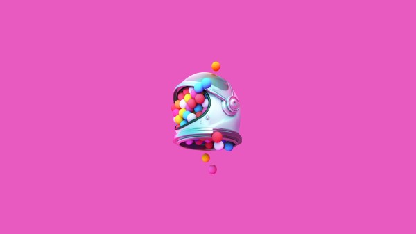 Space Helmet Buubles New Wallpaper