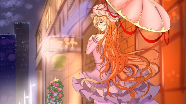 Touhou Anime Girl 5k wallpaper