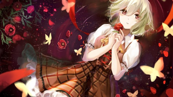 Yuuka Kazami Touhou 8k wallpaper