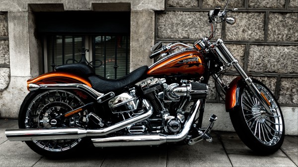 Motorcycle Bike Side View Wheel wallpaper