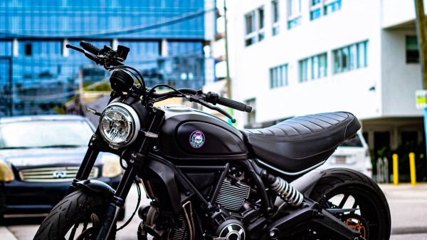 Motorcycle Headlight Steering Wheel Wallpaper
