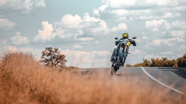 Motorcycle Motorcyclist Stunt Wallpaper