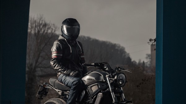 Motorcyclist Helmet Motorcycle Photo Wallpaper