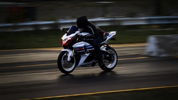 Motorcyclist Speed Movement wallpaper