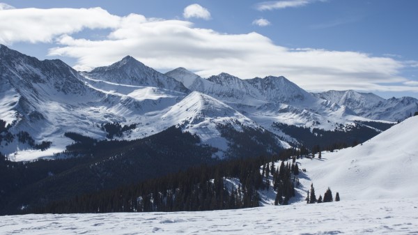 Alps Mountains Snow Vertex Wallpaper