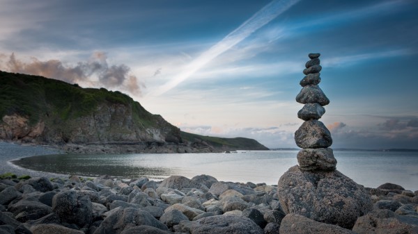 Balance Stones Blocks Wallpaper