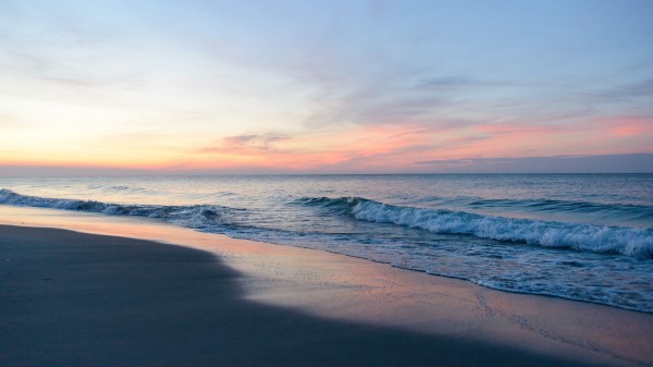 Beach Sea Waves Image Wallpaper