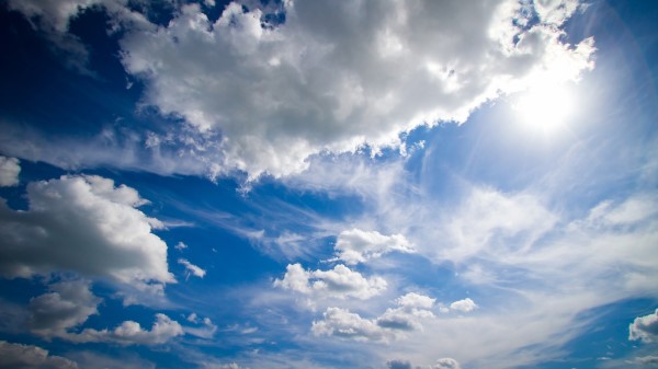 Blue Sky Summer Dv Wallpaper