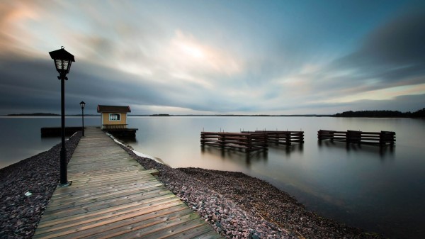 Boat Port Wallpaper Wallpaper