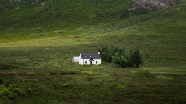 Building Mountain Valley wallpaper