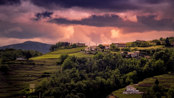 Buildings Settlement Village Wallpaper