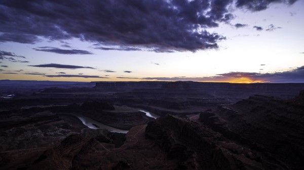 Canyon Cliffs River Wallpaper