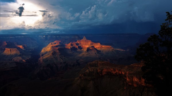 Canyon Grand Canyon Clouds Wallpaper