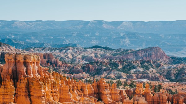Canyon Rocks Peaks Wallpaper