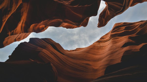 Canyon Rocks Sky Wallpaper