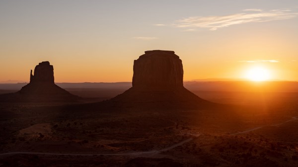 Canyon Sunset Twilight Wallpaper