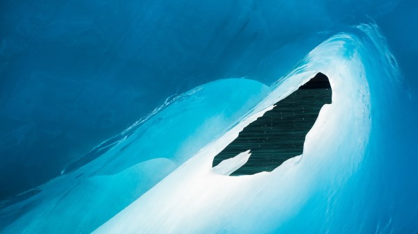 Cave Ice Ice Floe Wallpaper