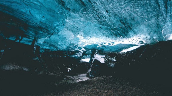 Cave Ice Iceland Wallpaper