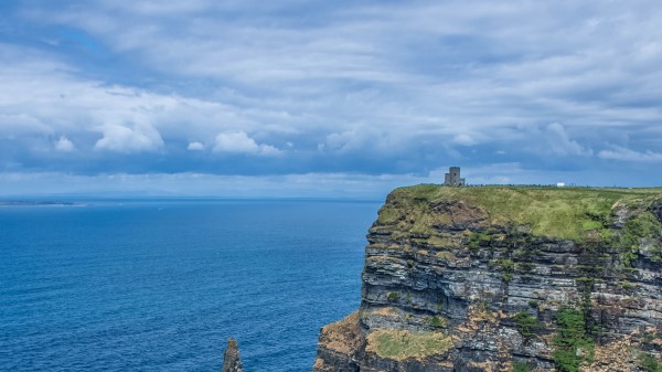 Cliff Rock Sea Wallpaper