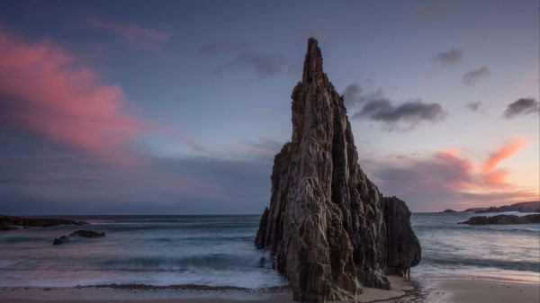 Cliff Shore Sea Wallpaper
