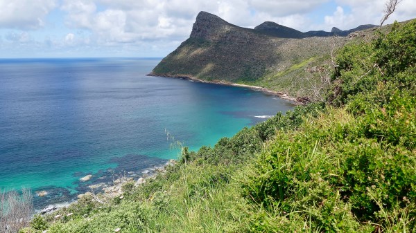 Cliff Slope Coast Wallpaper