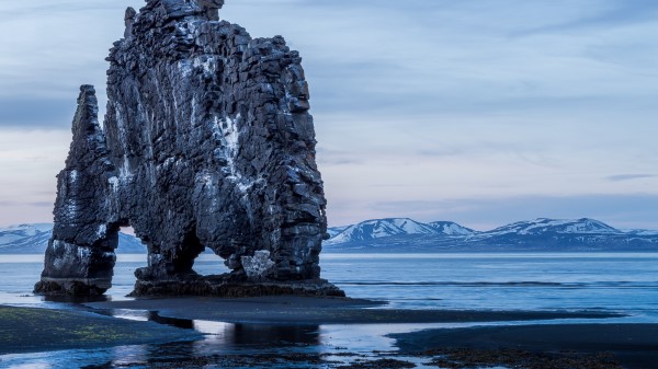Cliffs Coast Shore Water Mountains Wallpaper