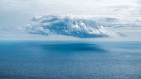 Cloud Horizon Sea Wallpaper
