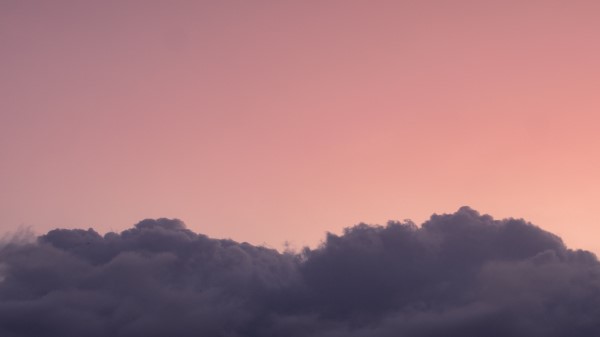 Clouds Sky Pink Wallpaper
