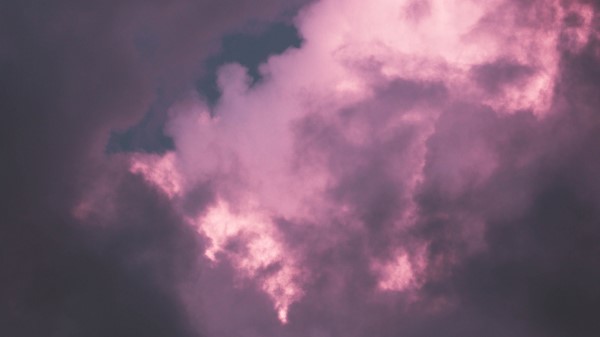 Clouds Sky Purple Wallpaper