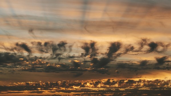 Clouds Sky Sunset Wa Wallpaper