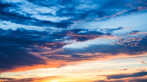 Clouds Sunset Sky wallpaper