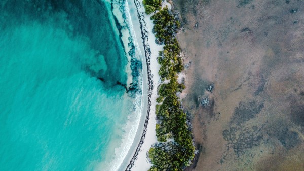Coast Aerial View Sea Img Wallpaper