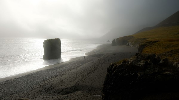 Coast Fog Ocean Wallpaper