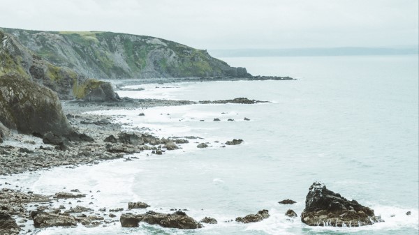 Coast Rocks Sea Img Wallpaper