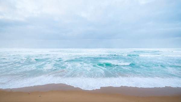 Coast Sea Sand Pic Wallpaper