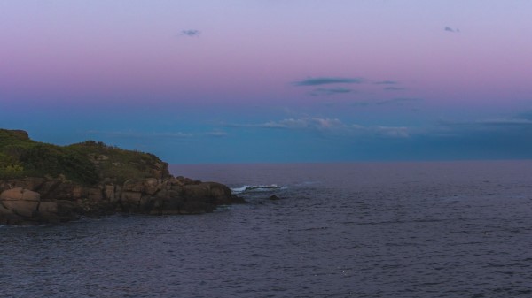 Coastal Sunset Horizon Wallpaper