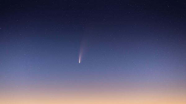 Comet Meteorite Starry Sky Wallpaper