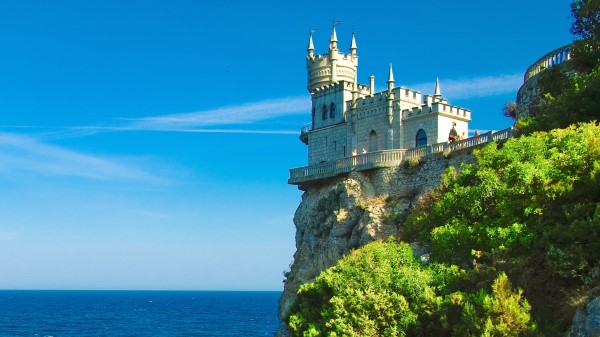 Crimea Swallows Nest Sea Wallpaper Wallpaper