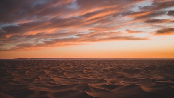 Desert Sand Clouds Wallpaper