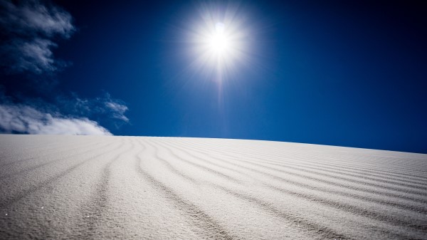Desert Sand Sun Wallpaper