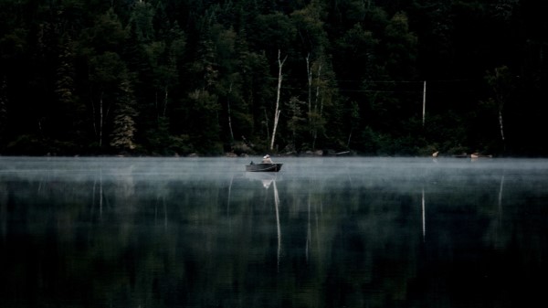 Forest Fog River Wallpaper