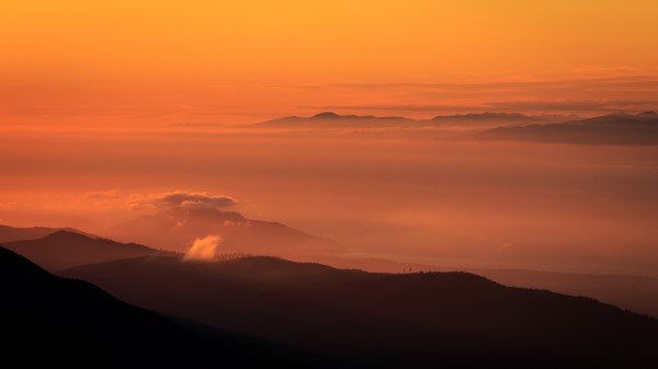 From The Top Of Blue Mountain Lu Wallpaper