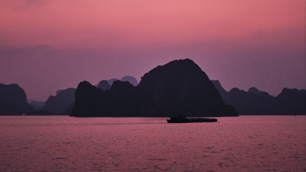 Hill Rocks Sea Wallpaper