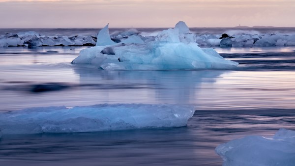 Ice Floe Ice Water Wallpaper