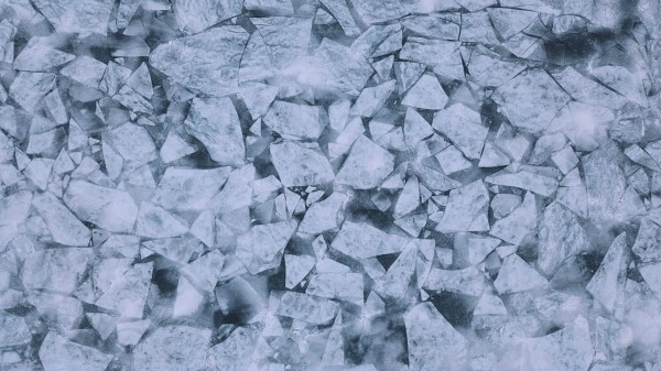 Ice Floes Ice Cranny Wallpaper