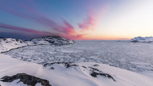 Ice Ocean Snow Wallpaper