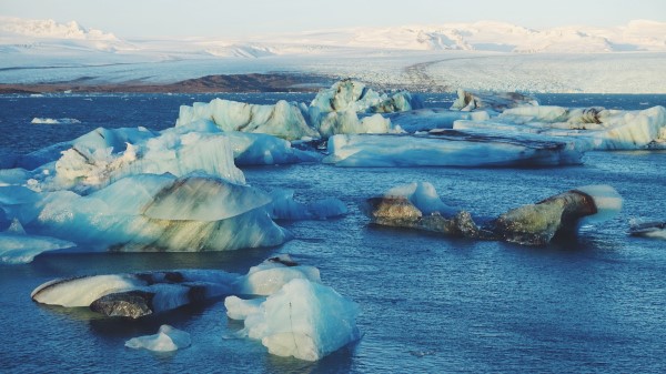 Iceberg Ice Floes Ocean Wallpaper