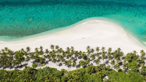 Island Beach Ocean Wallpaper