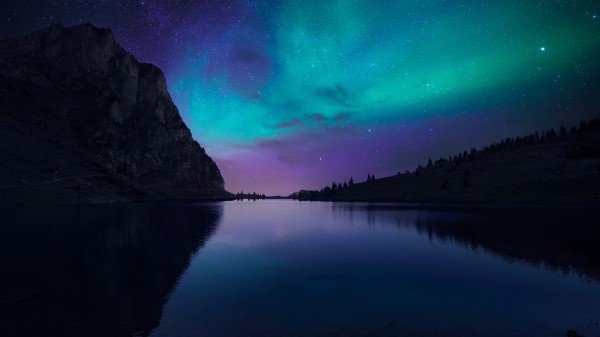 Lake Aurora Po Wallpaper